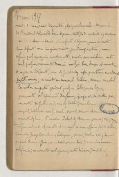 « Journal ; 1er mai 1917 - 18 février 1918 »