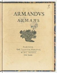 Armandus armans.